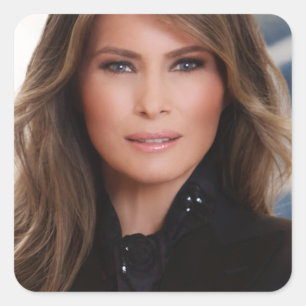 Melania Trump Official White House Photo Square Sticker