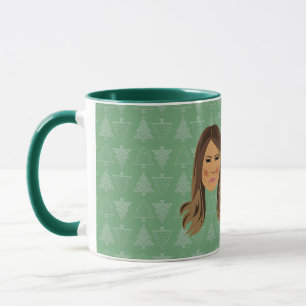 Melania Trump Who Gives a F*ck About Christmas Mug