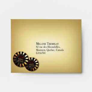 Melanie & Scott Las Vegas Deluxe sand Envelopes