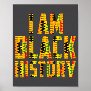 Melanin African Roots Black History Month Culture Poster