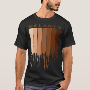 Melanin Black beauty African American Afrocentric T-Shirt