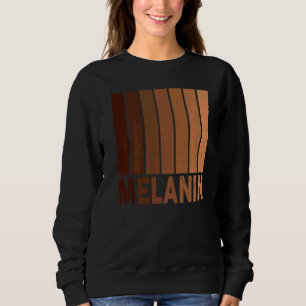 Melanin Black Pride Blm Black History Month Queen Sweatshirt