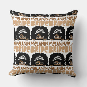 Melanin Bride Cushion