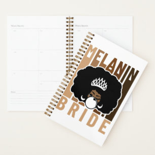 Melanin Bride Poppin Planner