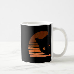 Melanin Cat Black History Month Retro Blm African Coffee Mug
