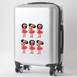 Melanin Christmas Black Girl Xmas Magic Girls Fun