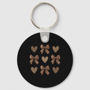 Melanin Coquette Bow African American Women Melani Key Ring