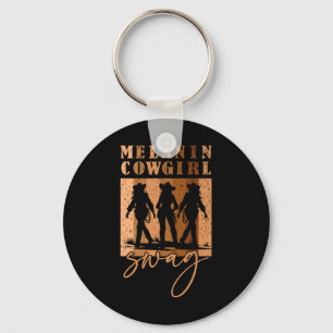 Melanin Cowgirls African Melanin Cowgirl Swag Blac Key Ring