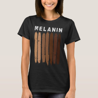 Melanin dark skin colour 100 Melanin Africa 1 T-Shirt