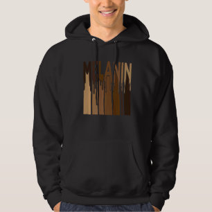 Melanin Drops Dripping Down Hoodie