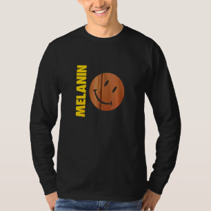 Melanin Happy Brown Tone Magic Face Comic Book Bla T-Shirt