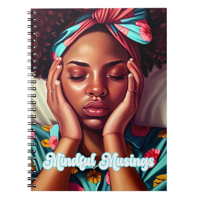  MELANIN INSPIRED 80 PAGE SPIRAL NOTEBOOK (Front)