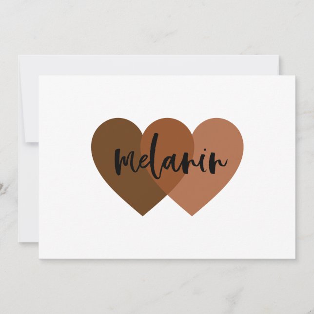 melanin invitation (Front)