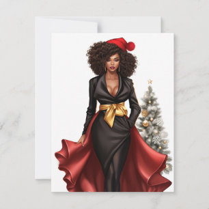 Melanin Magic Holiday Christmas Card