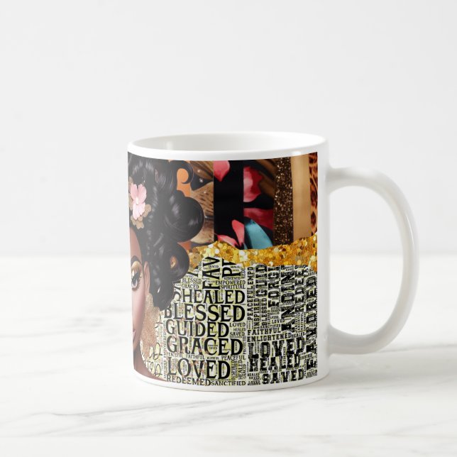 Melanin Magic Tea Mug - A tribute to the enchantin (Right)
