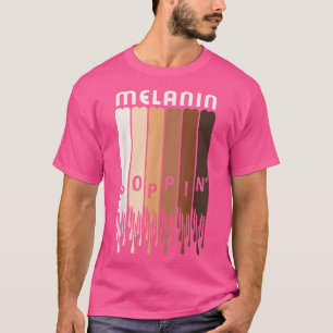 Melanin Poppin African Black History Month Pride A T-Shirt