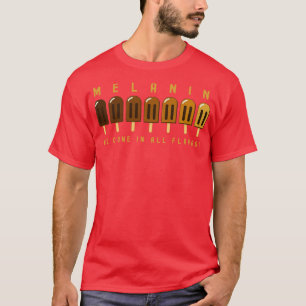Melanin Popsicles Brown Skin Celebration T-Shirt