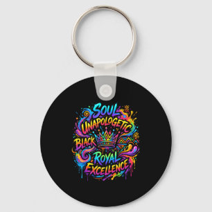 Melanin pride black history juneteenth freedom day key ring