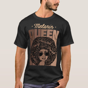 Melanin Queen Black History Month & Pride T-Shirt