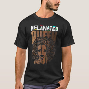 Melanin Queen Tee African American Strong Black Na