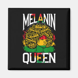 Melanin Queen Woman Magnet