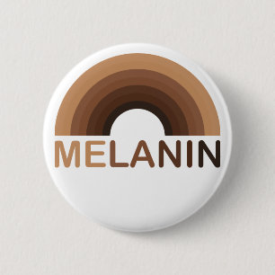 Melanin Rainbow Shades 6 Cm Round Badge