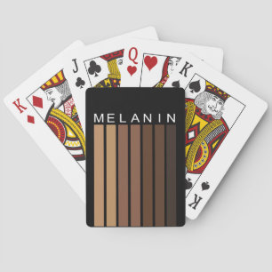 Melanin Shades Graphic and Text Playing Cards
