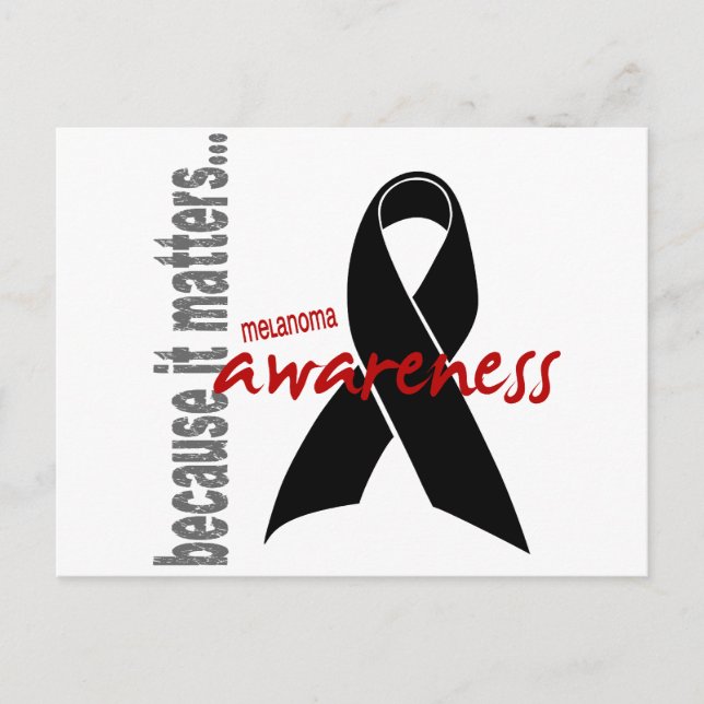 Melanoma Awareness Postcard (Front)