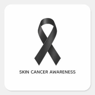 Melanoma Skin Cancer Awareness  Square Sticker