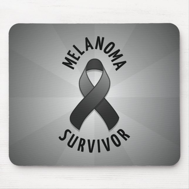 Melanoma Survivor Mousepad (Front)