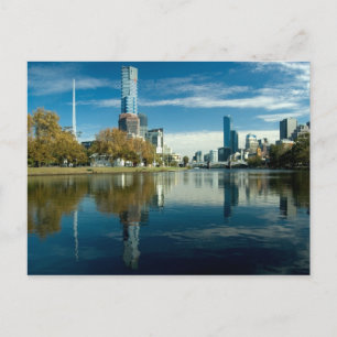 Melboure Skyline Postcard