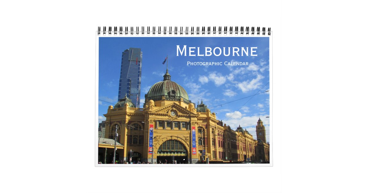 melbourne 2020 calendar Zazzle.co.uk