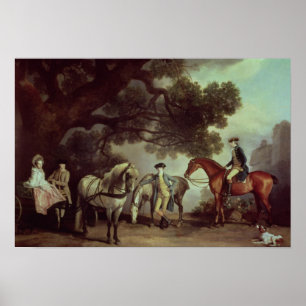 Melbourne and Milbanke Families, Poster