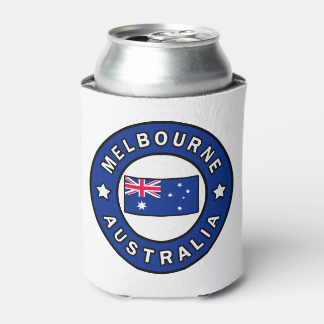 Melbourne Australia Can Cooler (Can Front)