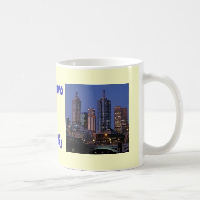 Melbourne Australia cool photography mug design (Right)