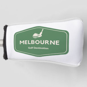 Melbourne Australia - Golf Course Destination Logo Head Cover