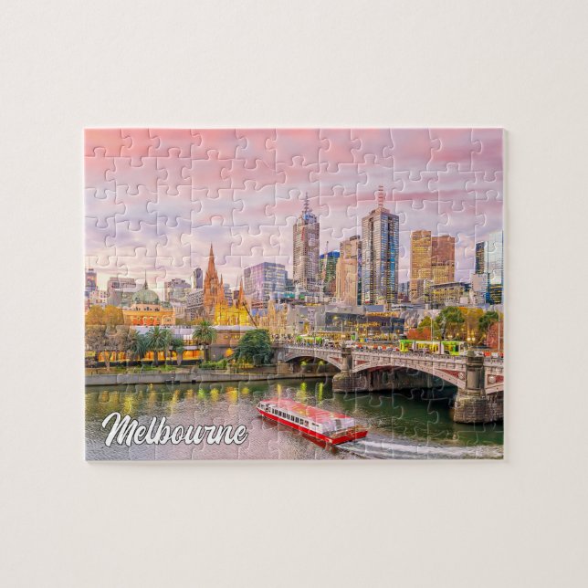Melbourne, Australia Jigsaw Puzzle (Horizontal)