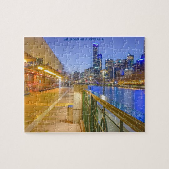 Melbourne Australia Jigsaw Puzzle Zazzle.co.uk