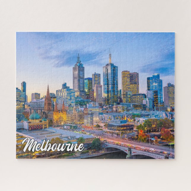 Melbourne, Australia Jigsaw Puzzle (Horizontal)