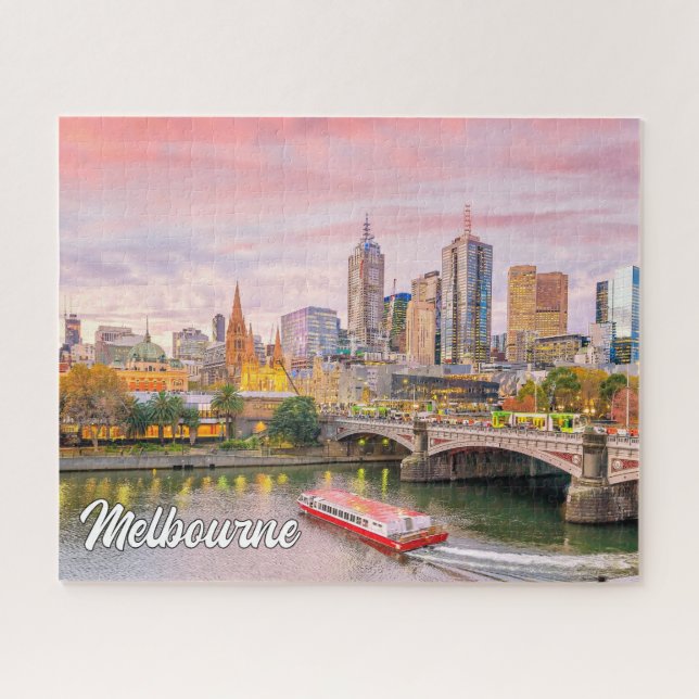 Melbourne, Australia Jigsaw Puzzle (Horizontal)