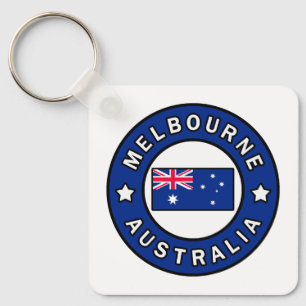 Melbourne Australia Key Ring