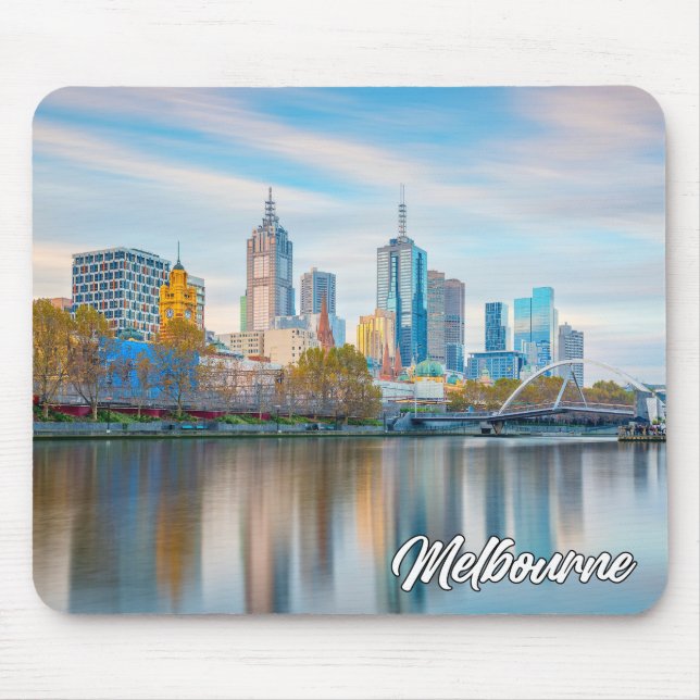 Melbourne, Australia Mouse Mat (Front)