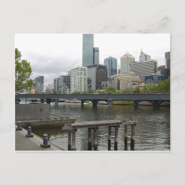 Melbourne Australia Postcard (Front)