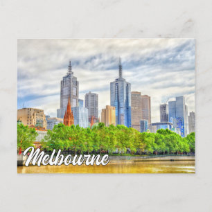 Melbourne, Australia Postcard