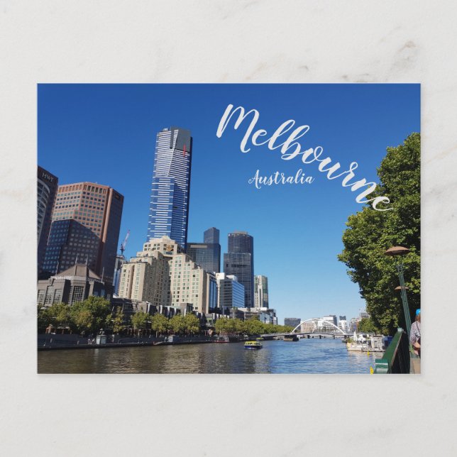 Melbourne - Australia Postcard (Front)