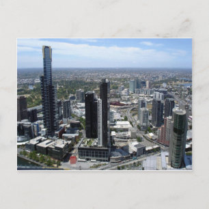 Melbourne Australia skyline Postcard