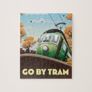 Melbourne Australia Tram  Jigsaw Puzzle