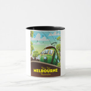 Melbourne Australia Tram  Mug