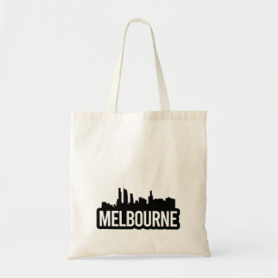 Melbourne city Australia Victoria skyline souvenir Tote Bag