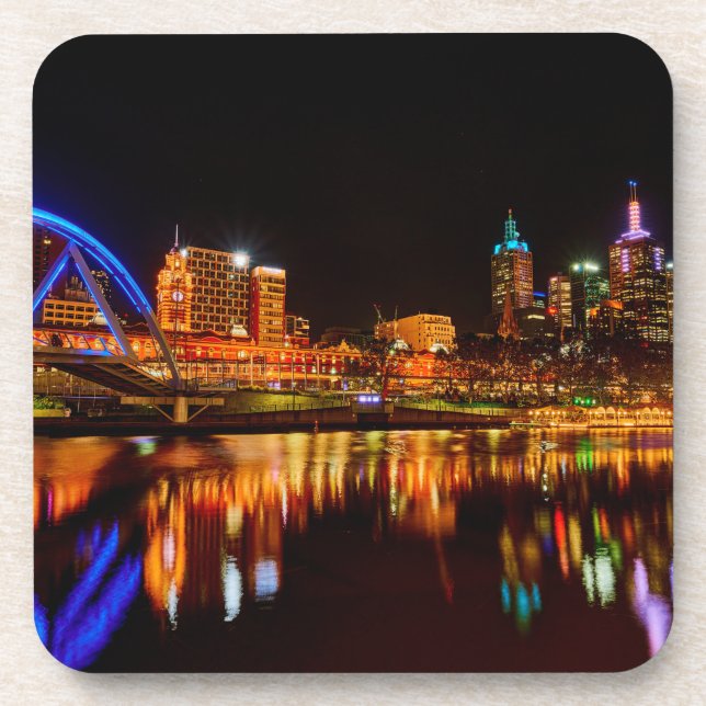 Melbourne City Coaster (Front)